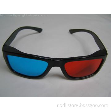 Red-blue 3D glasses, super light, suitable for myopia